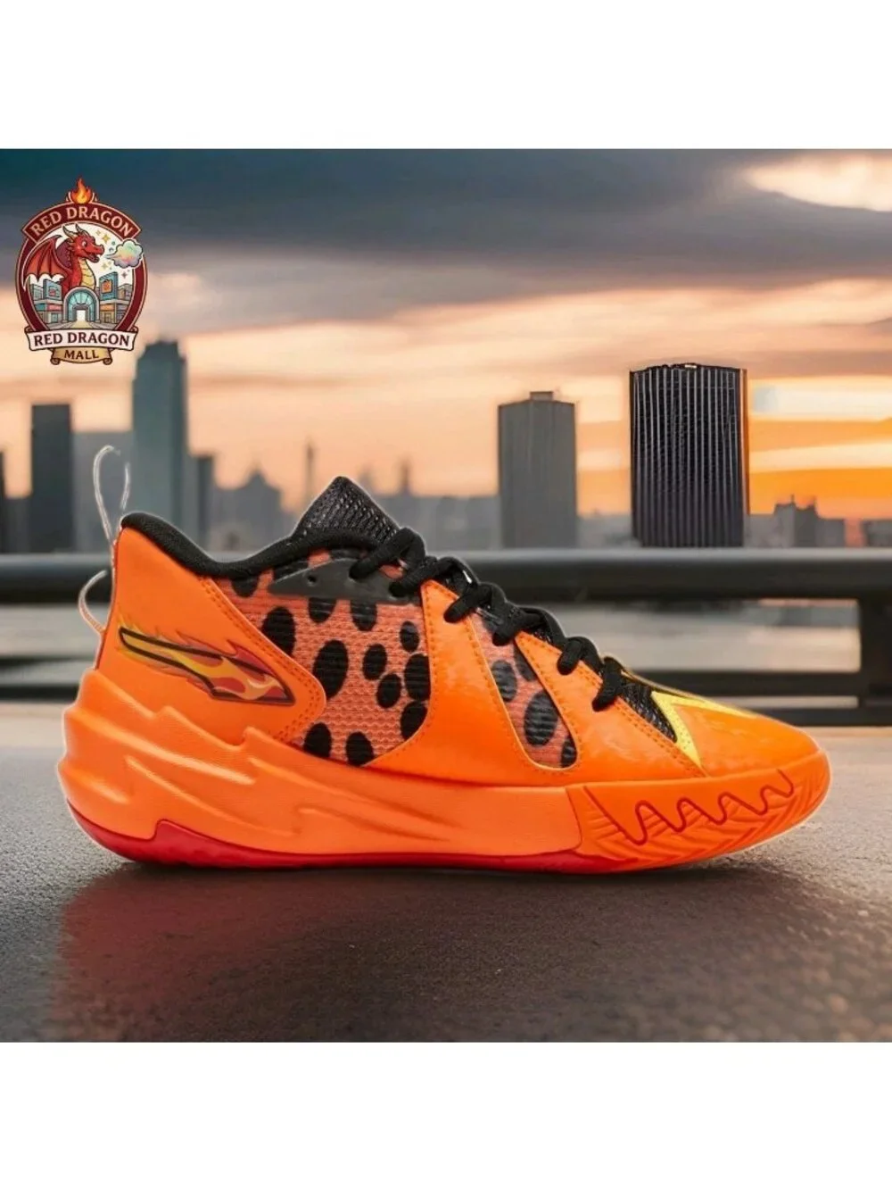 Puma Cheetos X Scoot Zeros Flamin Hot Basketball Shoes309865-02 - Size 7